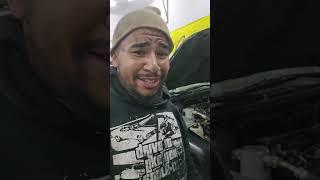 Got a little dirty with this one #mechanic #carproblems #dirty #garage #hardwork  #cars