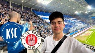 Magische NACHT in KARLSRUHE️ | 2.Bundesliga | KARLSRUHER SC vs FC ST.PAULI | Stadionvlog