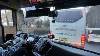 고속버스 서울경부 - 천안 주행영상 (Korea Express bus Seoul - Cheonan) 60Fps