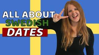 Months of the year, days and dates in Swedish - Swedish basics - Learn Swedish in a Fun Way!