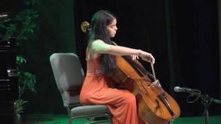 Una joven virtuosa del violonchelo en Presencias del RUM