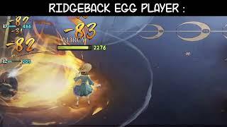 Ridgeback Egg player in 19 sec