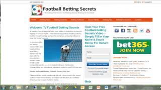 Football Tips - Football Betting Secrets.co.uk - The Best UK Football Tips