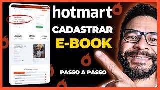 COMO CADASTRAR UM EBOOK NA HOTMART | APRENDA A COMO VENDER SEU EBOOK NA HOTMART | TUTORIAL COMPLETO