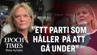 Lotta Gröning: Jag ser ett socialdemokratiskt parti som håller på att gå under