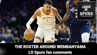 A look at the San Antonio Spurs current roster and if it fits with Victor Wembanyama