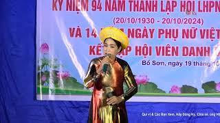 ĐỪNG TRÁCH CÂU VÍ DẶM / Thể hiện: Thu Thủy CLB Quan họ Khu Bồ sơn - P. Võ cường - TP.Bắc ninh.