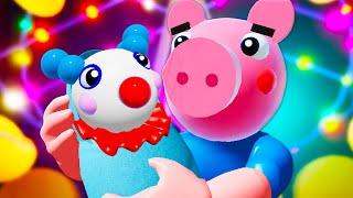 Baby Clowny Is Cured?! A Roblox Piggy Movie (Book 2 Story)