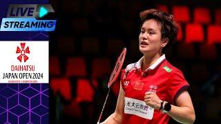 LIVE - Wang Zhi Yi (CHN) vs Busanan (THA) Japan Open 2024 I Live Badminton Scornesia