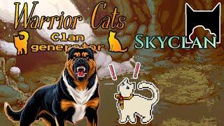 A Large Dog Attack!!  | Skyclan Warrior Cats Clan Generator #warriorcats #clangen