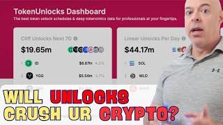 Will Token Unlocks Tank Crypto Prices? | Find Out Now! | Crypto for the Rest of Us