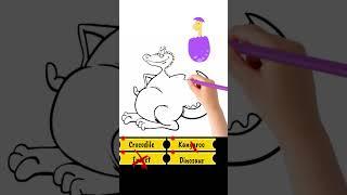 Draw & Color Dinosaurs! #3