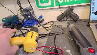 New! $25 mini heat gun for small electronics work (heat shrink, crafting)