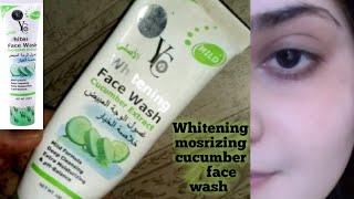 YC Whitening Face Wash Cucumber (Extract) deeply cleanses your face extra Moisturizing #ycproduct