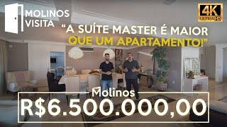 APARTAMENTO DE R$6.500.000,00 DE LUXO NO TATUAPÉ COM 3 LAREIRAS | MC2819 | Molinos Visita