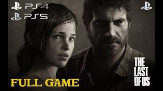 THE LAST OF US PART 1 REMASTERED Gameplay Walkthrough FULL GAME - No Commentary (PS4/PS5)