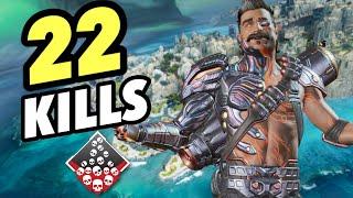 22 Kill Game W/ Fuse In Season 11 (Apex Legends)