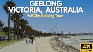 Geelong, Australia Walking Tour | 4K 60FPS