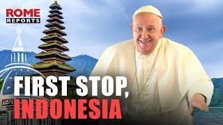  INDONESIA |  First stop, Indonesia: Francis departs Vatican for longest trip of his pontificate