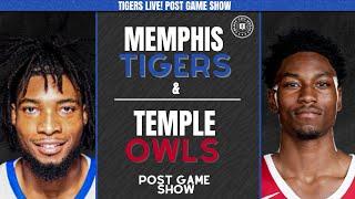 Tigers Live! Post Game Show: Memphis Tigers vs Temple Owls