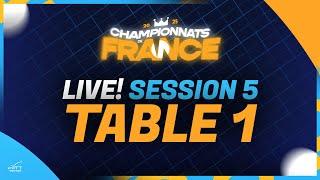 LIVE! | T1 | Jour 3 | Championnats de France Seniors 2025 | Session 5