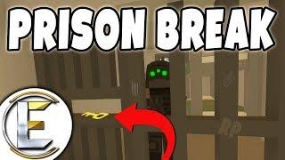 PRISON BREAK! - Unturned Roleplay Rags to Riches #64 (Find A Way To Escape Jail)
