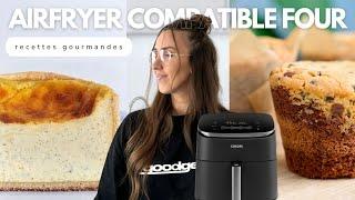 GÂTEAUX A L'AIRFRYER (compatible four) | dessert goûter facile et gourmand | friteuse à air