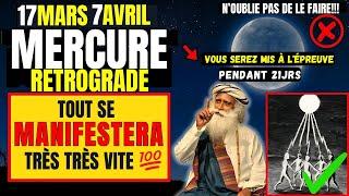 ️ALERTE ! Mercury Rétrograde Mars 2025 A COMMENCÉ | L'Univers Vous Envoie Des Tests Majeurs