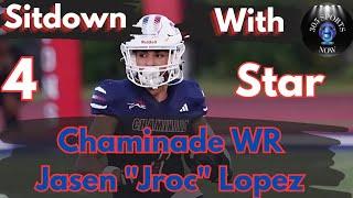 Sitdown with Chaminade-Madonna 4 Star WR Jasen "Jroc" Lopez as We Discuss Football and Recruiting!