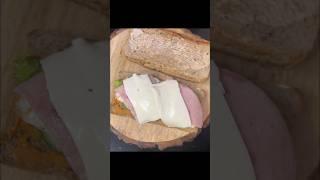 Ham & egg sandwich  #youtubeshorts #shortsyoutube #youtube #shortsvideo ##vlogs #cookingvideo