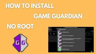 How To Install & Use Game Guardian Apk No Root Full Tutorial 2024