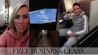 ETIHAD BUSINESS CLASS | WE GOT UPGRADED FOR FREE | INDIA