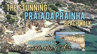 Stunning beach walk ️ Praia da Prainha in Alvor and Algarve Portugal travel guide