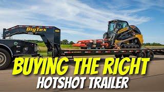 Buying a Hotshot Trucking Trailer….