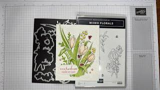 Stampin’ Up! Mixed Florals Thank You Card Tutorial #diy #papercrafting #thankyoucard #cardmaking