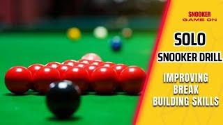 Solo Snooker Drill | Daily Practice Routine with Black, Pink and Blue (136 Total)