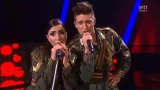 Gina Dirawi & Danny Saucedo feat. Jedward - Lipstick (Melodifestivalen 2013)