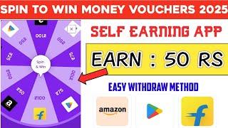 CASH BUCKS EARN MONEY VOUCHERS FREE 100% 2K25 NEW EARNING APP  WITHOUT INVESTMENT #earningapp2025