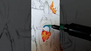 pintando al titan cameraman dañado pt 1 #arte #multiart926 @CunsArt