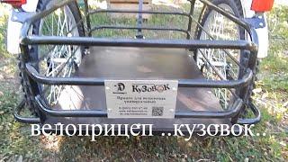 купил вело-прицеп КУЗОВОК #bought a bike trailer