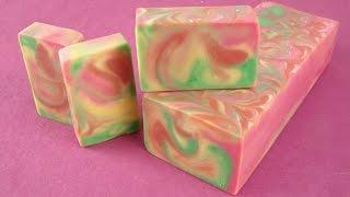 In the Pot Swirl Cold Process Soap Tutorial | Bramble Berry