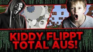 KIDDY FLIPPT AUS WEGEN OP HACKER xD - Minecraft Op Grief