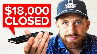 Closing a $18,000 Deal (live sales call)