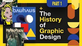 The History of Graphic Design Styles - Part 1 - Bauhaus and Art Nouveau