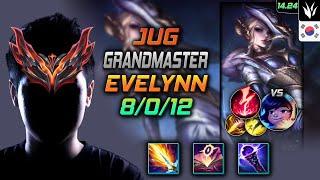 Evelynn Jungle Build Lich Bane Electrocute - LOL KR GrandMaster Patch 14.24