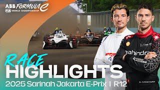 A NEW Formula E WINNER  | 2025 Sarinah Jakarta E-Prix Race Highlights