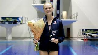 Arizona's Delaney Schnell wins 2023 Pac-12 Women's 3-Meter Diving Championship