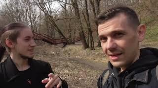 ДМИТРИЙ ТИКЗОРОВ И СЕРГЕЙ РЕЗНИКОВ В КОЛОМЕНСКОМ ПАРКЕ, ГОЛОСОВ ОВРАГ
