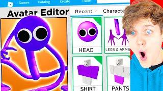 Making *PURPLE* RAINBOW FRIENDS A ROBLOX ACCOUNT!? (EXPENSIVE!)