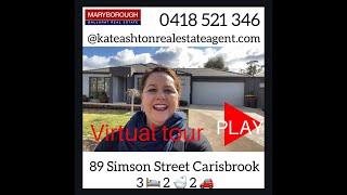 REAL ESTATE KATE VIRTUAL TOUR 89 Simson Street Carisbrook